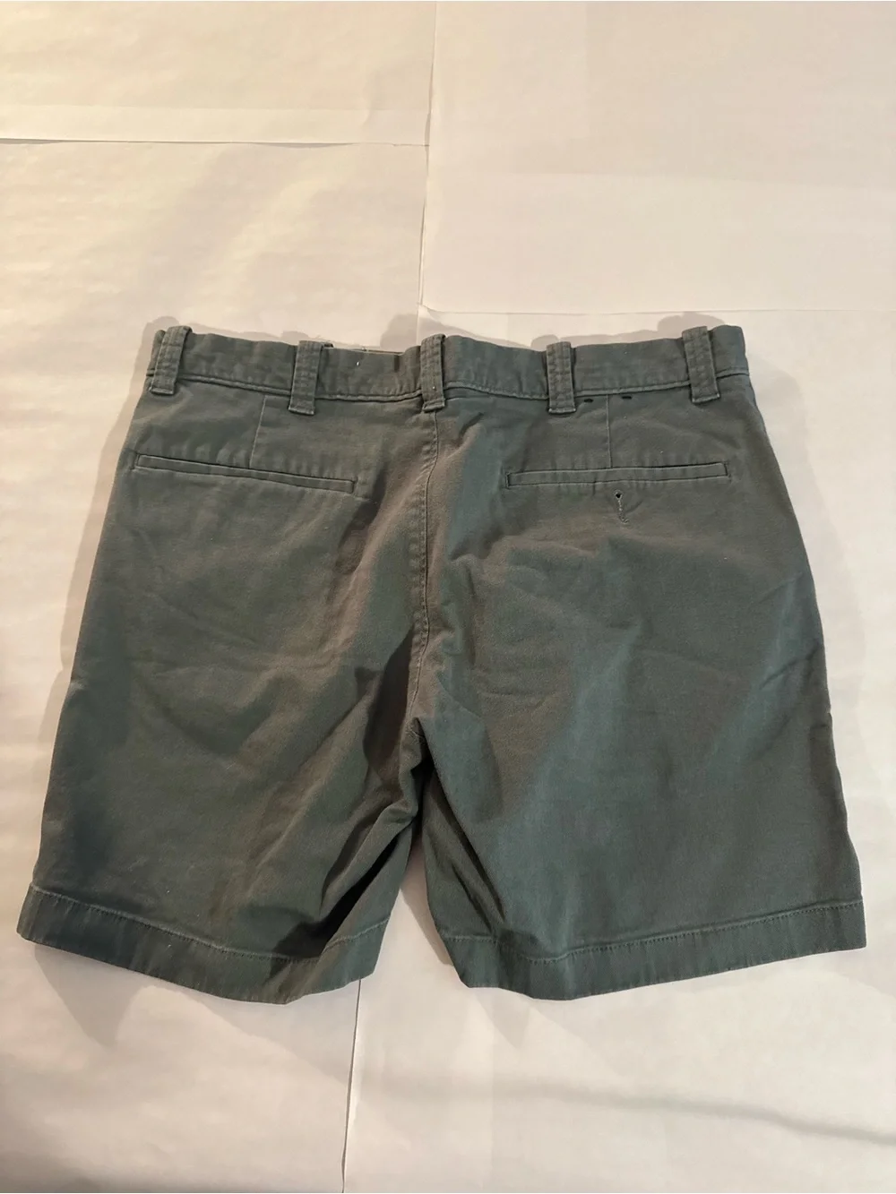 Men's Olive Green Chino Shorts